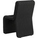 Edessa Black Outdoor Dining Chair